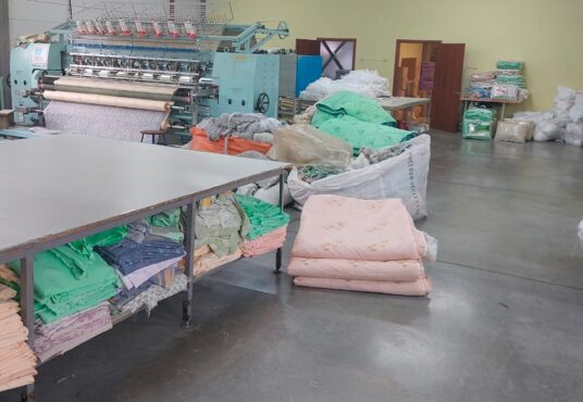 Продаётся действующее швейное производство в г. Струнино Владимирской области на ул. Лермонтова.